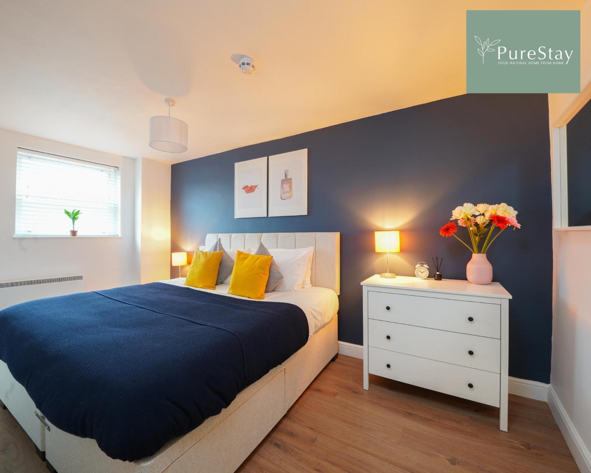 Stunning Two Bed Leamington Apartment With Free Wifi By Purestay Short Lets & Serviced Accommodation Bagian luar foto