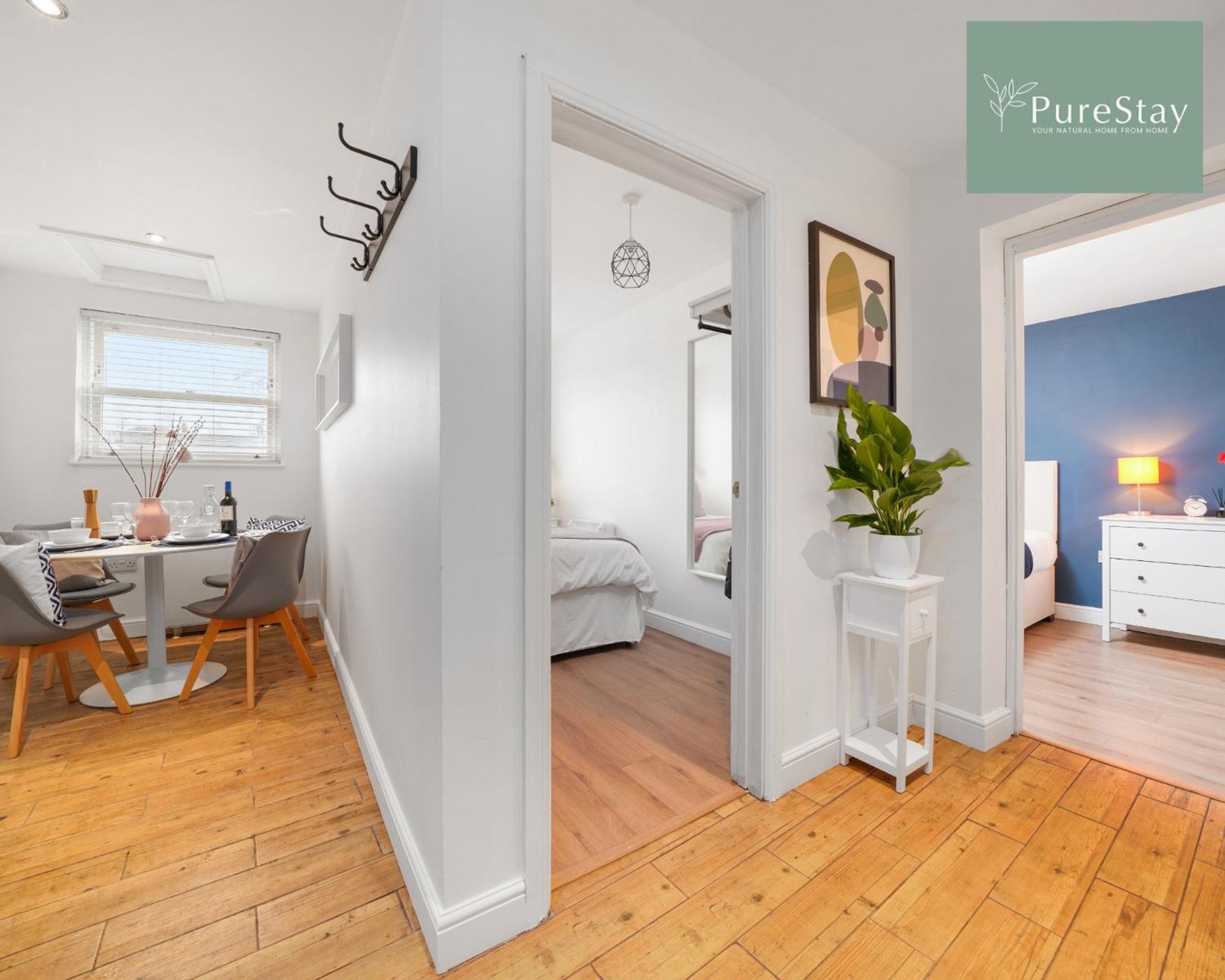 Stunning Two Bed Leamington Apartment With Free Wifi By Purestay Short Lets & Serviced Accommodation Bagian luar foto