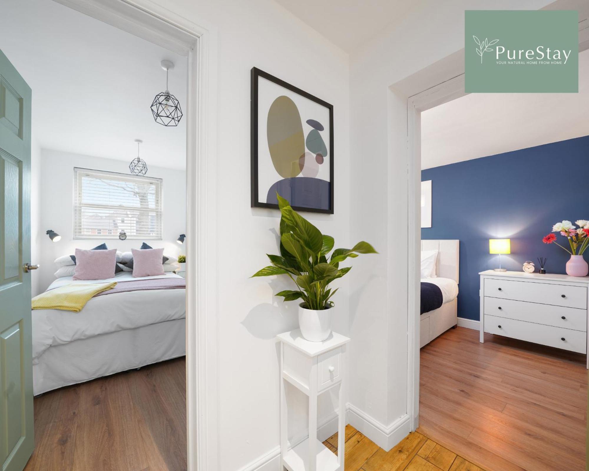 Stunning Two Bed Leamington Apartment With Free Wifi By Purestay Short Lets & Serviced Accommodation Bagian luar foto