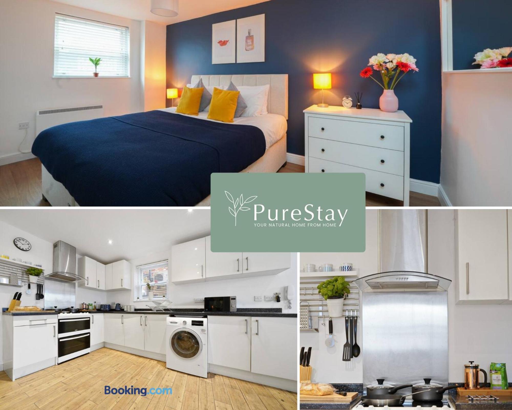 Stunning Two Bed Leamington Apartment With Free Wifi By Purestay Short Lets & Serviced Accommodation Bagian luar foto